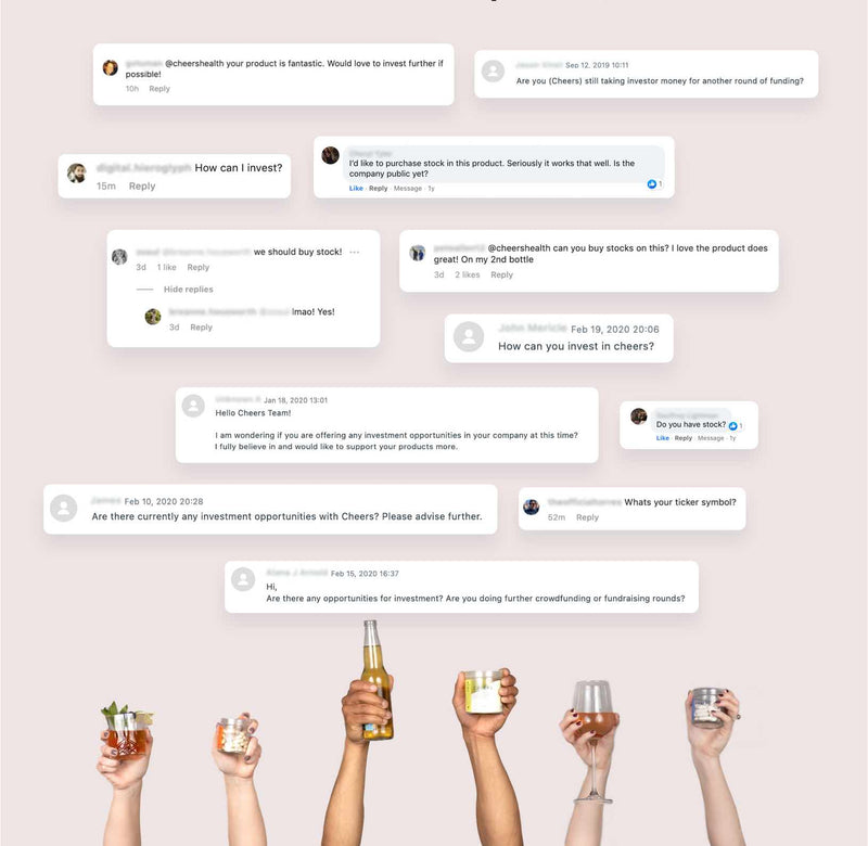 Some reviews of cheers products