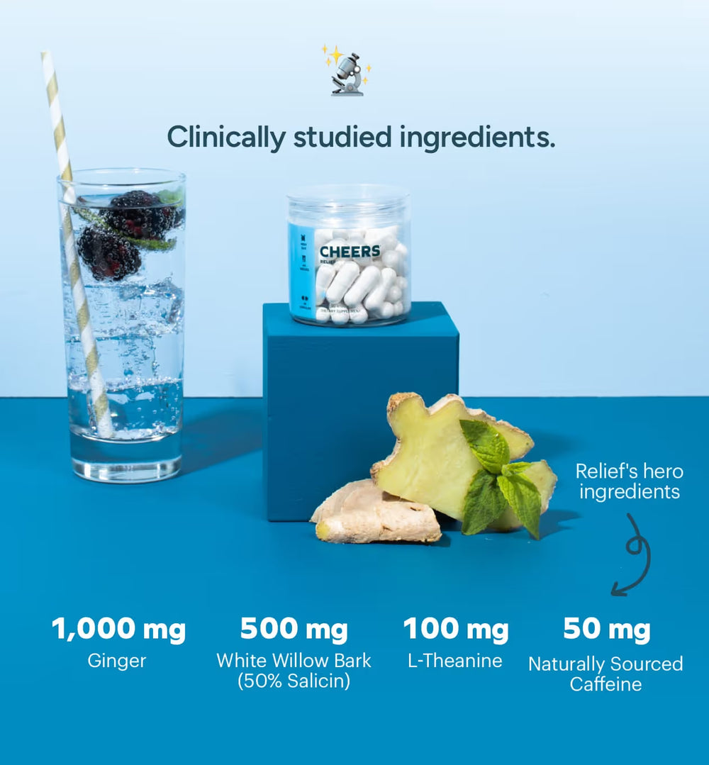 Ingredients for Cheers Relief