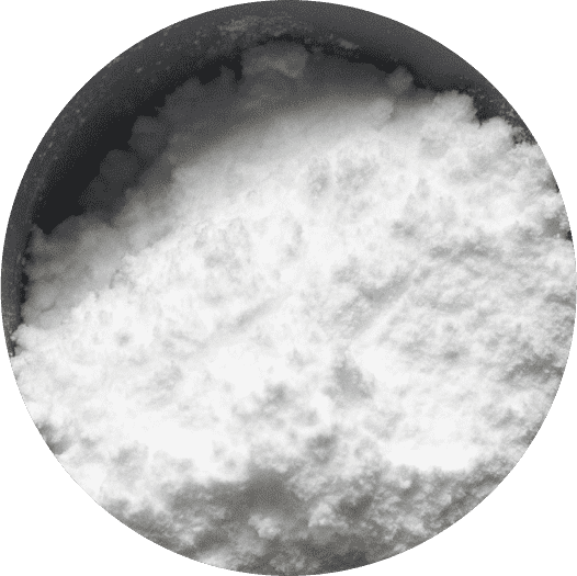 Close-up of a bowl filled with white powdery substance