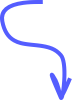 wiggly purple arrow pointing down