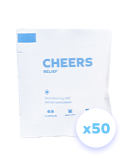 Cheers® Relief Party Pack (50 Individually Packaged Doses)